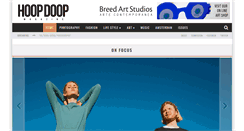 Desktop Screenshot of hoopdoopmagazine.com